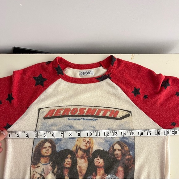 Lauren Moshi Beverly Hills Aerosmith Star  graphic Sweatshirt Size XS - Picture 8 of 11